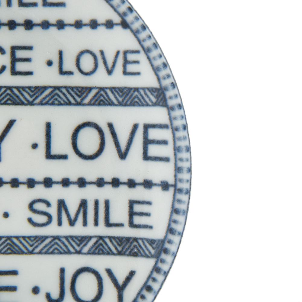  Tulu Porselen Smile Tatlı Tabağı-15 cm