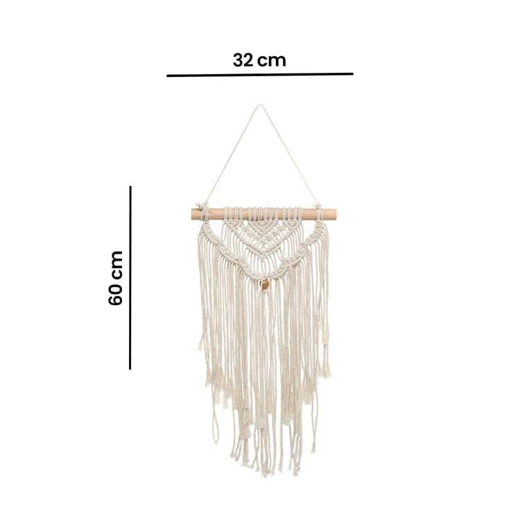  Q-Art Makrome Handmade Duvar Süsü