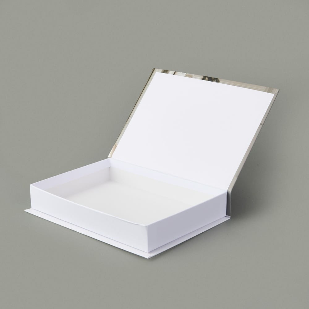  Evidea Deco La Maison Dekoratif Kutu - Gri / Beyaz - 27 cm