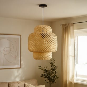 Modelight Kona Bambu Sarkıt - Natürel - 30 cm